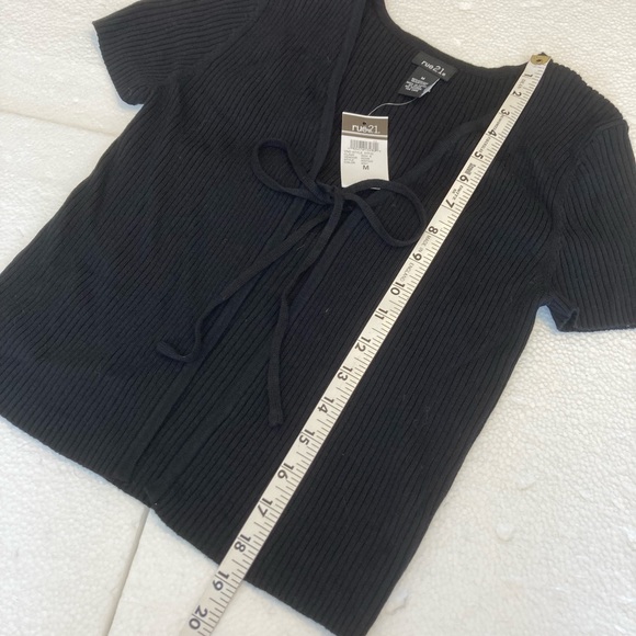 Rue 21 women’s cropped cardigan Sz M, NWT - Picture 6 of 9